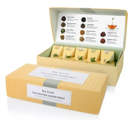 Cardboard tea box